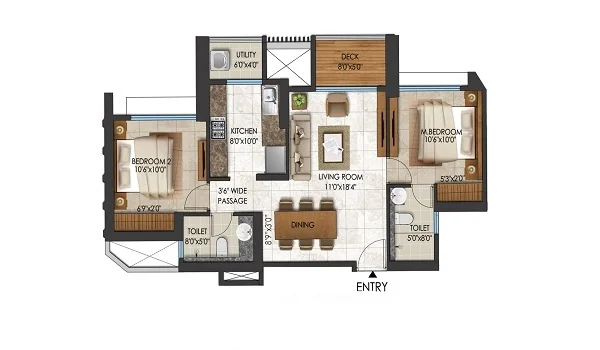 Century Silicon City Floor Plan